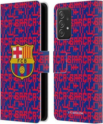 Miniatura 194 de Head Case Designs Funda de piel con licencia oficial del FC Barcelona Barca Crest Graphics para Samsung Galaxy A06 4G