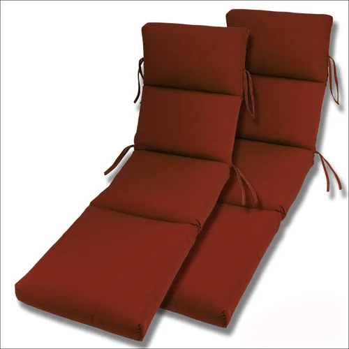 Miniatura 4 de Comfort Classics Inc. Sunbrella - Juego de 2 colchonetas acanalado para camastro en interior y exterior de 22 x 74 x 5 pulgadas (55.8 x 188 x 12 cm)