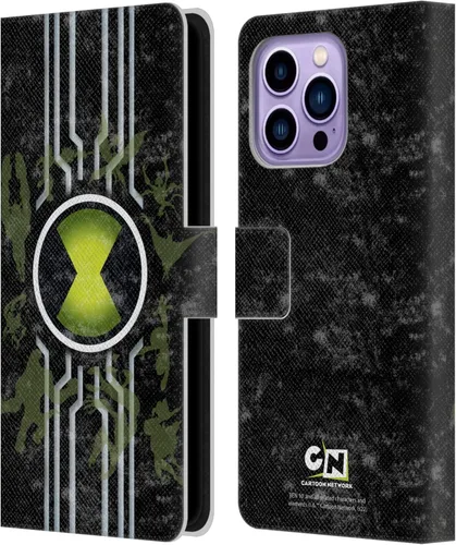 Miniatura 7 de Head Case Designs Funda con licencia oficial de Ben 10: Alien Force Ben's Jacket Graphics Funda de piel tipo cartera compatible con Apple iPhone 14