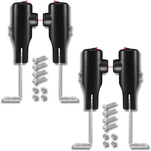 Garage Stop 2 sensores de seguridad STB-B GSTB-R GSTB-BX 37220R para ojos y vigas de seguridad, repuesto para sensores de puerta de garaje Genie, Dos