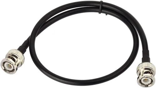 Miniatura 5 de Bingfu BNC macho a BNC macho RG58 50 Ohm Cable de puente coaxial 3.3 ft 3 pies para radio CB Radio aficionado Radio móvil Escáner de policía Escáner