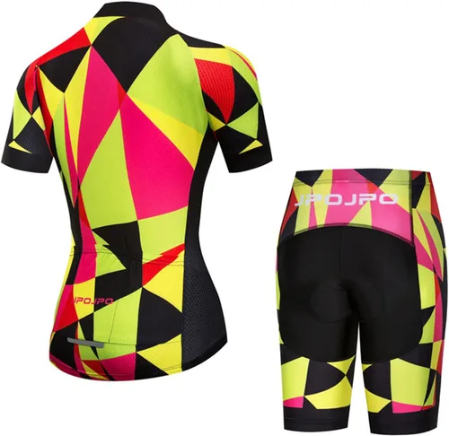 Miniatura 81 de Hotlion Conjuntos de camisetas de ciclismo para mujer, ropa de ciclismo de verano, trajes de bicicleta de carretera, ropa de ciclismo de manga corta