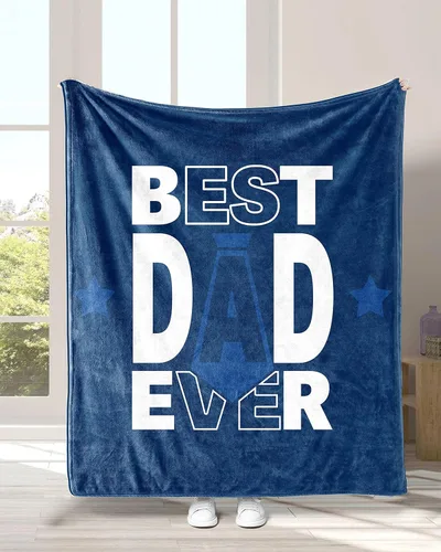 Miniatura 10 de Manta para papá, regalos para papás o abuelo de parte de nietos, manta suave para el abuelo, regalo del día del padre, regalo de Navidad para papá