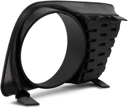 Miniatura 6 de KarParts360 Para Dodge Charger cubierta de luz antiniebla 2011 12 13 2014 lado del conductor negro modelo SE/SXT Cumplimiento DOT/SAE