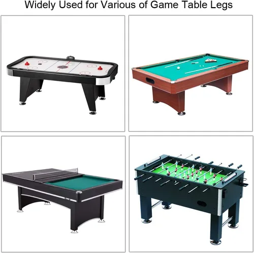 Miniatura 7 de OwnMy 4 niveladores de patas de mesa de billar/billar, elevadores de nivelación para mesa de fútbol/fútbol, mesa de ping pong, mesa de hockey