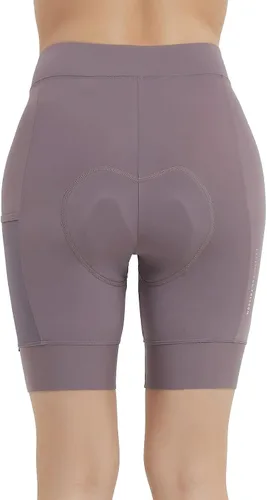 Miniatura 2 de Santic Pantalones cortos de ciclismo para mujer, mallas transpirables acolchadas