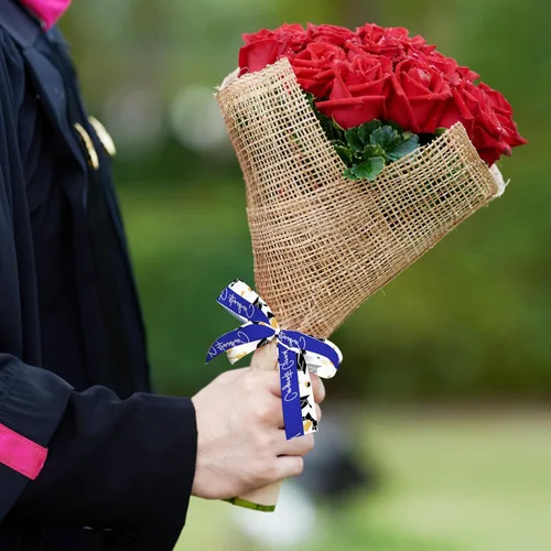 Miniatura 4 de Estivaux 4 rollos de cintas de graduación 2026 de 1 pulgada y 3/8 pulgadas de ancho, cinta de grogrén de clase de 2026, cintas de felicitaciones