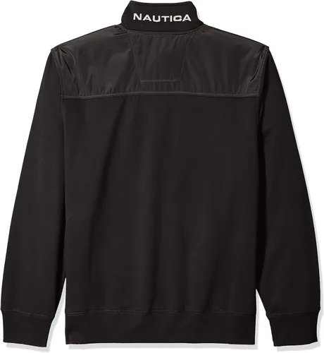Miniatura 2 de Nautica - Sudadera de forro polar con cremallera de 14 para hombre