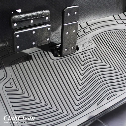 Shield Family/Club Clean Golf Cart Floor Mat, New & Improved, Only Golf Car Mat to Meet 6 ASTM Standard for DS, TXT, RXV, Precedent, Yamaha & Icon,