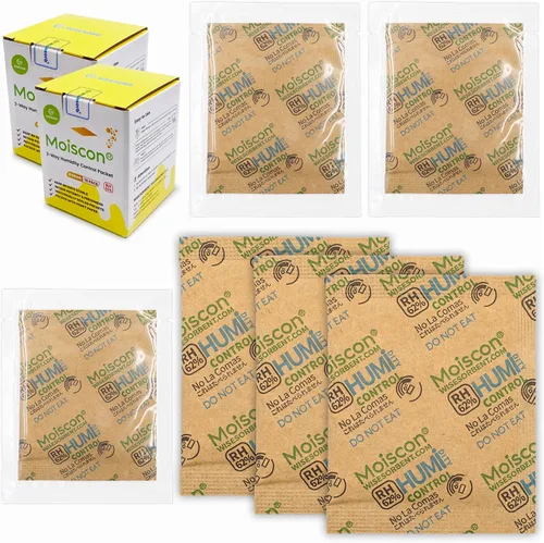 Miniatura 29 de Wisesorb Paquetes de control de humedad bidireccionales 49% para guitarras e instrumentos de madera - Absorbentes de humedad de 70g