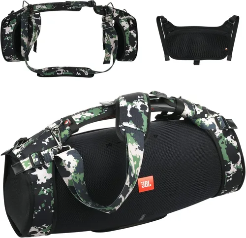 Correa de transporte de viaje para JBL Boombox/Boombox 2 - Altavoz portátil impermeable, correa para el hombro con dos cubiertas laterales, bolsa de