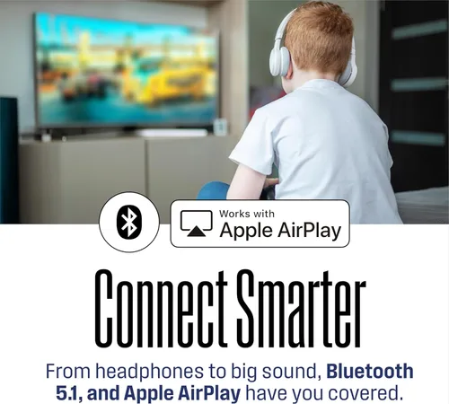 Miniatura 3 de Westinghouse Smart TV de 24 pulgadas, TV Xumo HD con control remoto por voz, televisor de pantalla plana con Dolby Atmos, Bluetooth, Apple AirPlay
