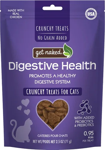 Miniatura 14 de Get Naked Golosinas crujientes de salud urinaria para gatos, arándanos, (1 bolsa), 2.5 onzas