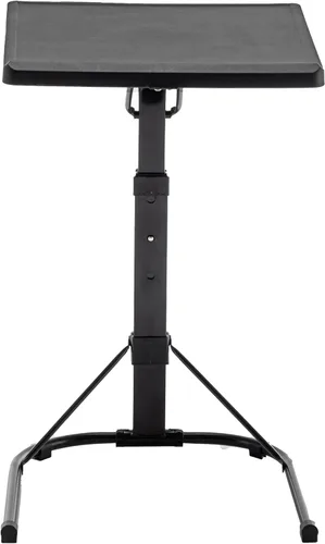Miniatura 8 de BTEXPERT Bandeja plegable para TV, bandeja de mesa plegable, 3 ángulos de altura ajustable y inclinación para cenar, leer, computadora portátil