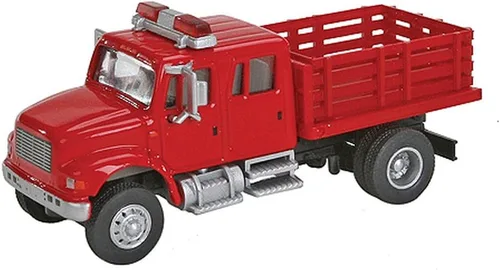Miniatura 13 de Walthers SceneMaster International, Camión Col 7600 de 2 Ejes en Plata y Negro