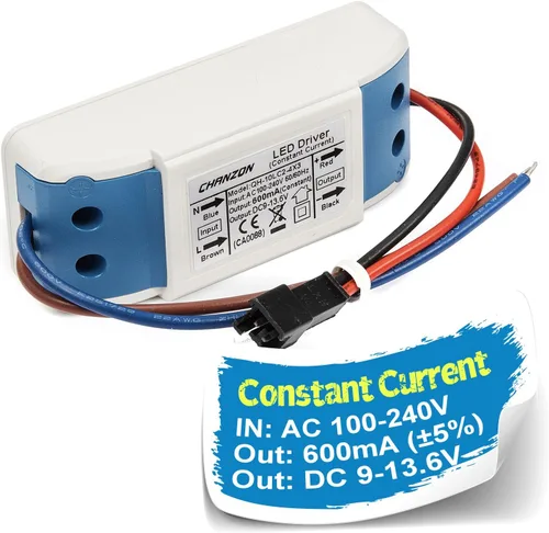 Miniatura 16 de Controlador LED Chanzon 300 mA (salida de corriente constante) 3 V-20 V (entrada 100-240 V CA-CC) (1-6) x1 W 1 W 2 W 3 W 4 W 5 W 6 W fuente
