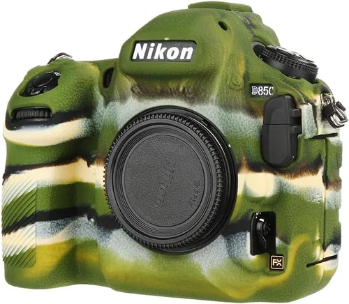 Miniatura 12 de Funda de cámara para Nikon D850 - Funda protectora de silicona para DSLR, jaula desmontable, a prueba de golpes, a prueba de polvo (negro)