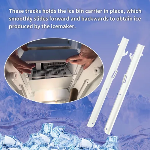 Miniatura 6 de Kit de repuesto para diapositivas de cubo de hielo Subzero - Izquierda 7014649, derecha 7014661