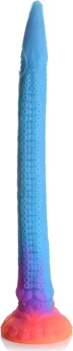 CREATURE COCKS Makara Consolador de Serpiente de Silicona que Brilla en la Oscuridad para Hombres, Mujeres y Parejas. Consolador de Silicona Premium