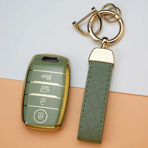 Miniatura 3 de GAGALU 3/4 Botones TPU Shell Fob Holder Llavero para Kia Rio Rio5 Sportage R K3 KX3 K4 K5 para Ceed Sorento Cerato Optima Car Key Cover Case