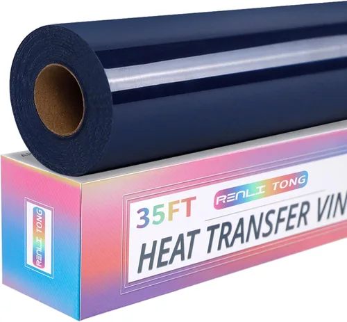 Miniatura 19 de RENLITONG - Vinilo verde frutal para planchar HTV de 12 pulgadas por 15 pies, vinilo de transferencia de calor para rollos de camisetas HTV