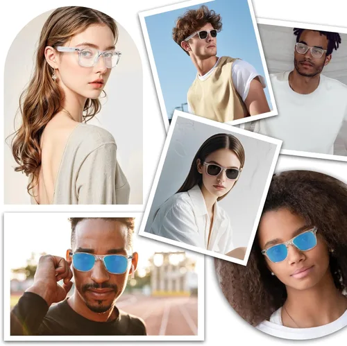 Miniatura 7 de Emerhome - Gafas inteligentes Bluetooth para hombres y mujeres con altavoces, control táctil, protección UV para exteriores y control de voz