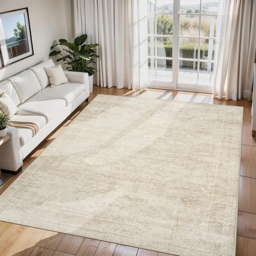 Miniatura 9 de 5x7 Area Rugs for Living Room Rug Washable: Abstract Rug for Dining Room Bedroom Carpet Non Slip 5 by 7 Indoor Modern Nursery Home Office Beige