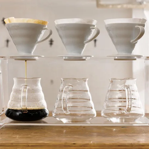 Miniatura 3 de Hario V60 "Clear" Jarra de vidrio para servir, 600 ml