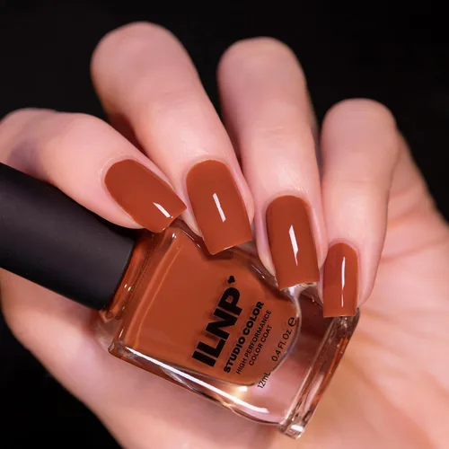 Miniatura 3 de ILNP Caramel - Esmalte de uñas cremoso de color caramelo