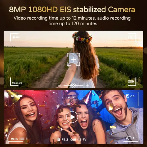 Miniatura 4 de Lentes inteligentes AI con cámara, video HD 4K de 8 MP y captura de fotos, traducción en tiempo real, gafas de grabación con asistente de IA, audio