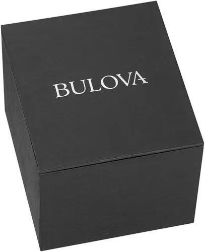 Miniatura 5 de Bulova Crystal Pave 3-Hand Quartz Slim Case Watch