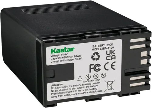 Miniatura 3 de Kastar BP-A100 - Batería de repuesto para cámara Canon EOS C300 Mark II PL Cinema EOS, EOS C300, Mark III, cámara digital de cine EOS C300 Mark III