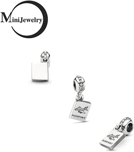 Miniatura 3 de Encantos para pulseras Pandora de la Torre Eiffel París, pasaporte, foto foto foto foto foto fotógrafo