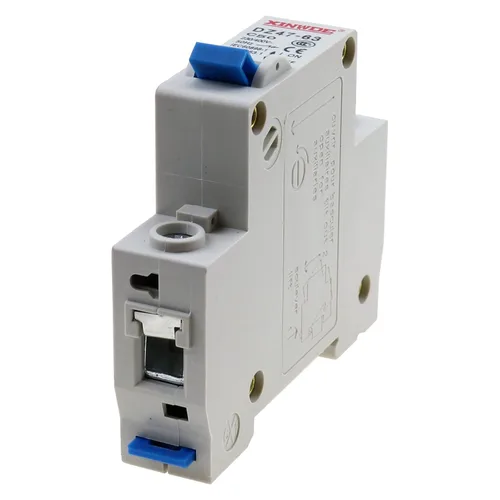 Miniatura 3 de 1 montaje en carril DZ47-63 C50 miniatura de bajo voltaje del disyuntor 50A del dinar del disyuntor de poste 230/400V