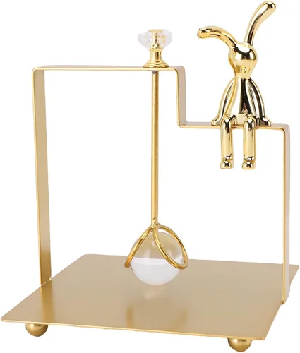 Miniatura 4 de Focket Napkin Holder, Thick Iron Decor Napkin Dispenser with Square Base for Kitchen Bar Restaurant Bathroom Table (Gold)