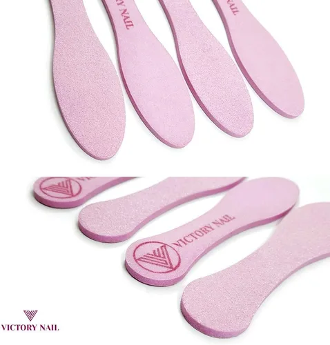 Miniatura 6 de 1PCS lima de pie rosa de cerámica de grano medio y áspero eliminación de callos de doble cara