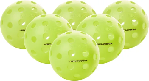 Miniatura 2 de Bolas de Pickleball Onix Fuse G2 para exterior Verde neón