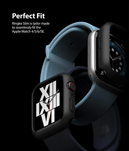 Miniatura 5 de Ringke Funda delgada para Apple Watch Series 6, 5, 4 (1.575 pulgadas), SE 3, 2, 1 (1.575 pulgadas), funda delgada y ligera para mujeres y hombres