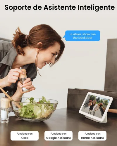 Miniatura 7 de REOLINK Timbre de video con cámara WiFi, con cable 2K al aire libre, WiFi 5G y 2.4G, ángulo de visión amplio 4:3, detección inteligente, Negro