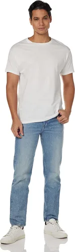 Miniatura 6 de Hanes Essentials Paquete de camisetas para hombre, camisetas de algodón con cuello redondo, 4 o 6