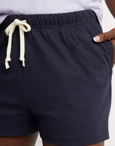 Miniatura 4 de Hanes Essentials Cordón de algodón, pantalones cortos ajustables para mujer