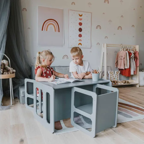 Miniatura 2 de Sweet Home from wood Montessori Juego de mesa de juego de madera para niños, juego de mesa para niños pequeños o mesa de aprendizaje preescolar