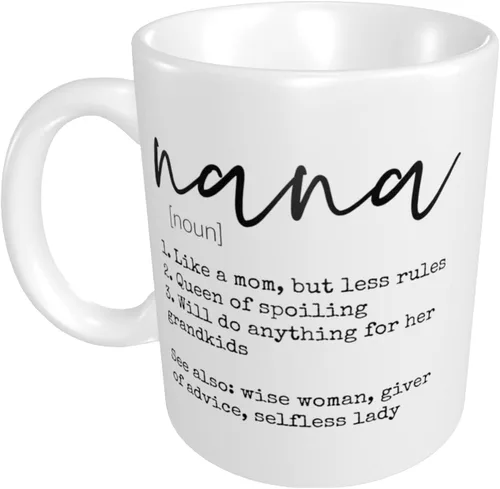 Miniatura 14 de Taza de café divertida de 11 onzas para regalar a la hermana, taza de té de cerámica para mujeres, regalo perfecto para el día de la madre, Navidad