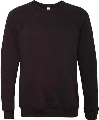 Miniatura 49 de Bella Canvas Sudadera de forro polar de esponja con cuello redondo (3901), Gris oscuro (Dark Grey Marble Fleck), M
