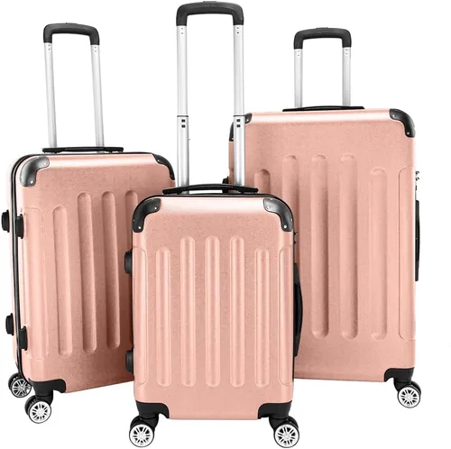 Miniatura 53 de Juego de equipaje de 3 piezas – Maletas con ruedas giratorias multidireccionales – Bolsa de viaje Maleta ABS con bloqueo TSA – Maletas de carcasa
