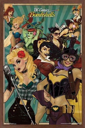 Miniatura 15 de Trends International DC Comics Bombshells - Póster de pared (22.375 x 34 pulgadas)