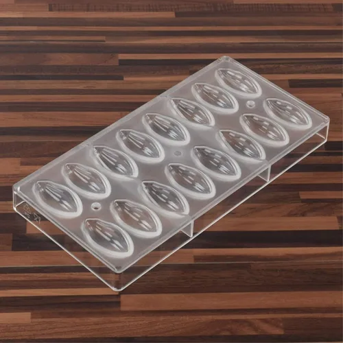 Miniatura 5 de Molde de policarbonato para chocolate, molde de caramelo de bricolaje, plástico duro transparente, utensilios de repostería, herramientas de 19399