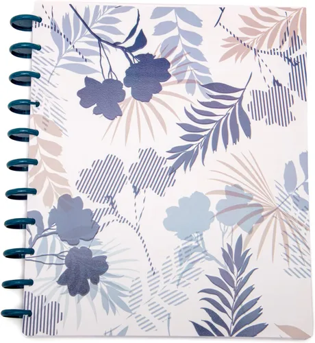 Miniatura 44 de Talia - Cuadernos de notas con tapas, planificador, personalizables, (Azul de Verano, Junior (5.5 pulgadas x 8.5 pulgadas)) Azul verano