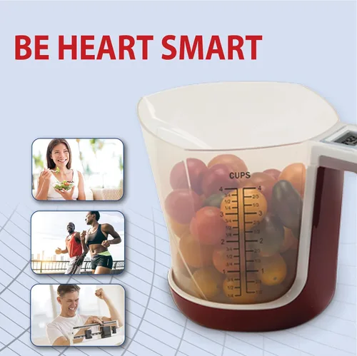 Miniatura 7 de Escala digital de taza de medición de cocina Báscula de alimentos de 4 tazas, taza lavable desmontable, tara, 5 modos, g/lb-oz/fl oz/taza