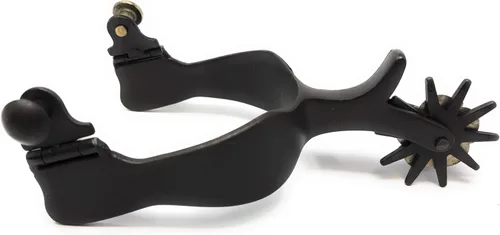 Miniatura 4 de AJ Tack Bucking Bronc - Espuelas grabadas para hombre